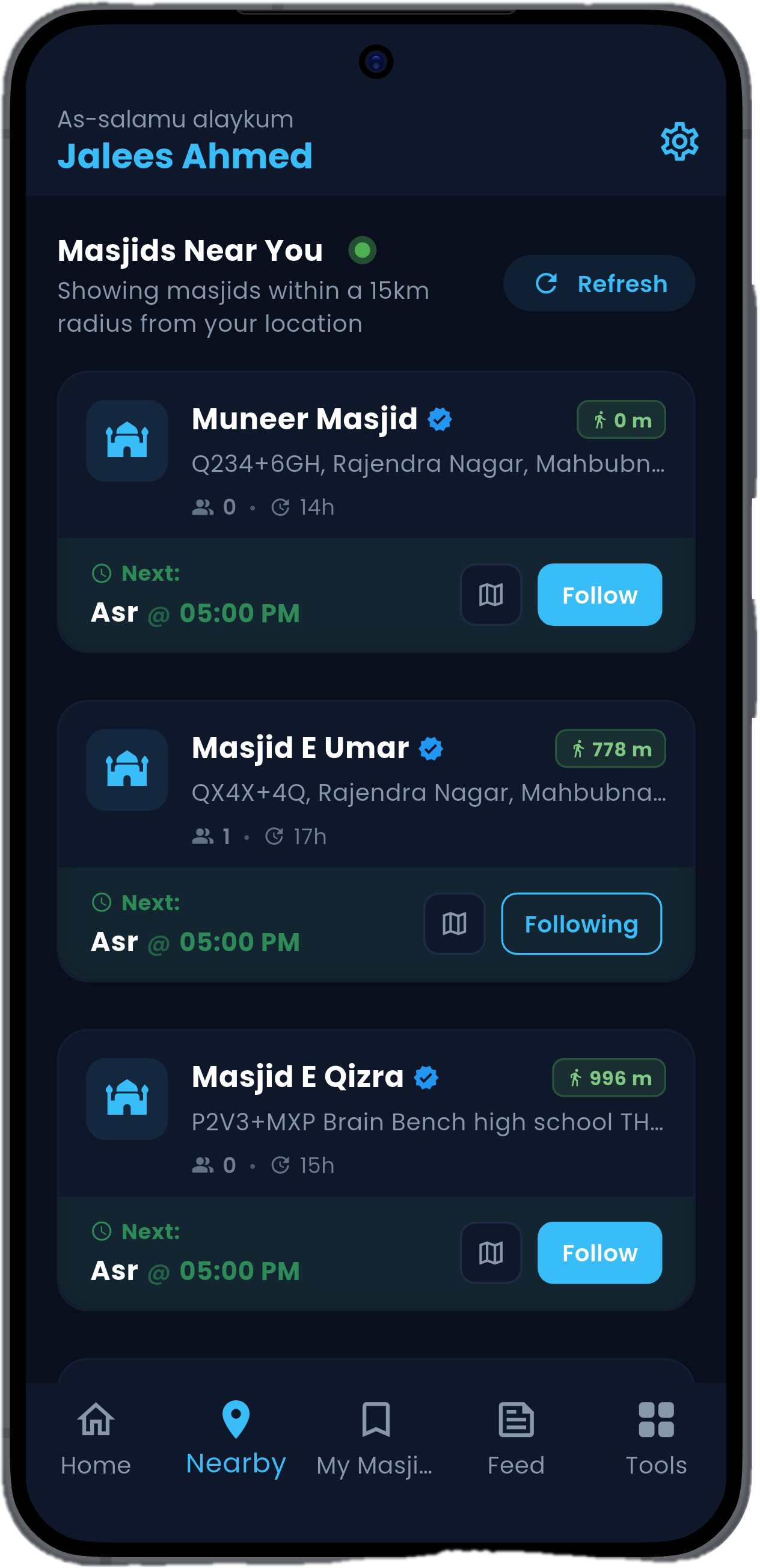 User Discover